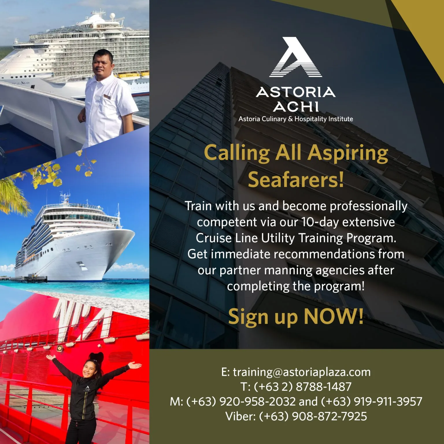 Cruise Line Utility Training Program (CLUTP)